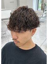 エース 岐阜店(Ace)&nbsp;波巻きスパイラルパーマメンズマッシュツイストスパイラルパーマ