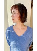 【hair labo.】大人ショートボブ切りっぱなしボブ