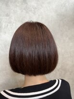 オーガニック ヘアサロン クスクス(organic hair salon kusu kusu) グレイッシュパープル×ボブ