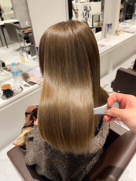 グロウバイニューヨークニューヨーク(Grow by NYNY) 【坂本】セミロング×ハイライト×グレージュ