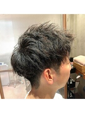 エン バイ ヘアーリーフ 西田辺店(EN by Hair Leafy) メンズ/ツイストスパイラルパーマ/スパイラルパーマ/ツイスト