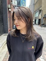 ハイトーンミディアム  ブリーチ グレーアッシュ グレージュ