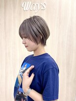 ウェイズ(Ways) ショート+デザインカラー.