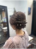 お呼ばれヘアセット