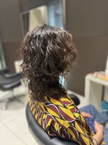 アヴァンスクロス あべのルシアス店(AVANCE. CROSS)&nbsp;重ためマッシュウルフ×波巻きスパイラル