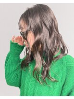 ジュール 金沢(Joule)&nbsp;ブリーチなしダブルカラー/ロングヘア/柔らかグレージュ