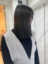 ナンバー リコ 名駅 ジャム 名古屋(N° rico JAM)&nbsp;酸性ストレート　髪質改善　ブルージュ　アッシュグレー