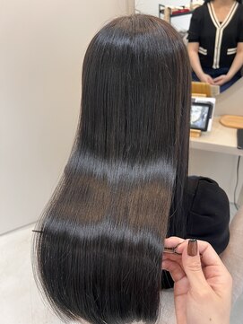 ミントリーフ 大福店(Mint leaf) 【髪質改善】絹髪ロングヘアエステ