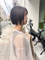 マーシュ(marshu)&nbsp;【marshu osaka style】ぱつっと切りっぱなしボブ