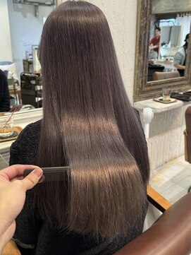 リコ バイ マリス(Liko by maris) ラベンダーグレージュ/メルティカラー/フェミニンロング