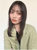 似合わせカットフェミニンロングメルティカラー_ba489521