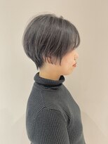 ルカ リノア(Luca lino:a)&nbsp;マッシュショート×透明感暗めグレージュ