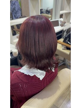 ラピス 新宿(Lapis) 【レッドカラー/ボブ】