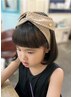 【小学生、中学生限定特別価格♪】学生カット ￥4,400
