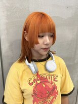 リアス ヘアデザイン(rias)&nbsp;オレンジ【カラー/ブリーチカラー】