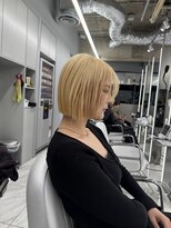 ヴァイス 新宿店(VAICE) 金髪ショートボブ