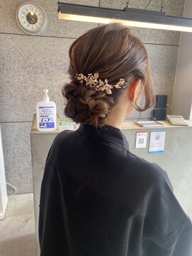 リンダテーラ(Linda tela) 【札幌白石】ヘアセット/シニヨンヘア/結婚式