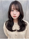 【kumu】韓国レイヤー/小顔おくれ毛/似合わせ前髪/名古屋/20代