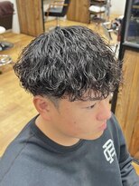 デプト(DEPT.)&nbsp;ツイストスパイラルパーマメンズカットメンズパーマメンズサロン