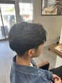 ヴィムヘアー 小禄店(VIM hair)&nbsp;フェザーパーマで爽やかにセットも簡単にできるヘアスタイル