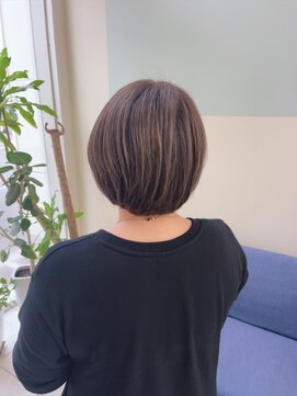 マテカ ヘアー(mateca hair) ボブ×ハイライト