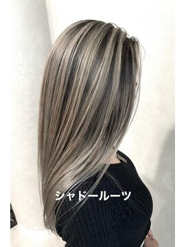 エル オオサカ 心斎橋店(L. OSAKA) シャドールーツデザインカラー_グレージュカラーモードヘア_S10