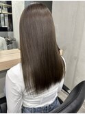 【GEEKS渋谷】髪質改善縮毛矯正/美髪/ショコラグレージュ/透明感