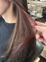 グランツヘアー(Glanz hair)&nbsp;ルビーピンクインナーカラー