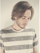 ジジバイワースホワイル(jiji by WORTH WHILE)&nbsp;刈り上げセンターパートサーフカールフェザーパーママレットヘア