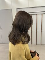 ローレンアオ(LOREN AO)&nbsp;黒髪カタログ/クラゲヘアー/オリーブグレー/栄矢場