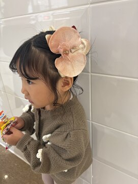 七五三ヘアセット