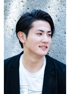 ランソ 新宿(RUNSO) リバースセンターパートの大人メンズショート