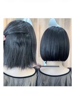 アガペー(Agape) 自然なまとまりある 【地毛風縮毛矯正】