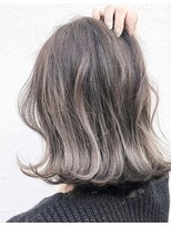 GBG 宇都宮&nbsp;くびれショートボブ40代50代グレイカラー白髪染め白髪ぼかし