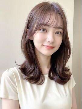 COVER HAIR ACADEMY 北浦和【カバーヘア アカデミー】北浦和西口店【4/6 OPEN(予定)】 韓国レイヤー/くびれヘア外ハネ/ココアブラウン/小顔カットp