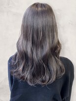 モッズヘア 足利(mod'hair) ココアブラウン髪質改善カラーひし形愛され小顔ミディ艶髪