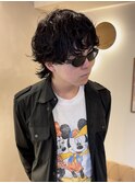 スパイラルパーマ/メンズパーマ/波巻/マッシュ/波巻きスパイラル