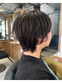 クセ毛を活かしたマッシュウルフ5.10ニュアンスウルフ