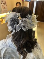 ヘアサロン ユニティ(Hair Salon Unity) ハーフアップアレンジ