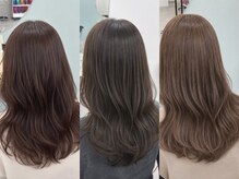 ケシキ(keshiki)の雰囲気(【ブリーチなしダブルカラー】ダメージレスで自然な透明感カラー)