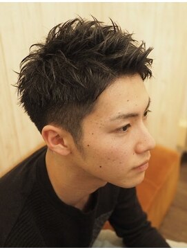 ゴエン(goen hair lounge) アップバングショート