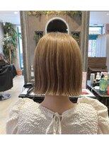 ルーチェココ(Lu'ce coco)&nbsp;柔らかミルクティーベージュミニボブ