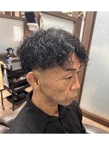 ケースタイルヘアスタジオ  虎ノ門店(K-STYLE HAIR STUDIO)&nbsp;ツイストスパイラル/波巻きパーマ/理容室/メンズ/虎ノ門