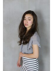 ★ｃａｒｉｎ★045-548-6230★透け感　ナチュラル　ロング　♪