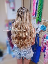 クレイジービッチ(CLAY G BITCH)&nbsp;【午前中予約】short BRAIDS 仙台エクステ ショートブレイズ