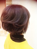 ドゥ スタイル 三国ヶ丘店(Duex Style) 40代からの明るい白髪染め＋ふんわりショートボブ