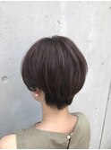 ショート×アッシュブラウン