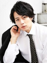 アフロート ディル(AFLOAT D'L)&nbsp;好印象メンズパーマ爽やかビジネスウルフ人気ミディアム◎髪型