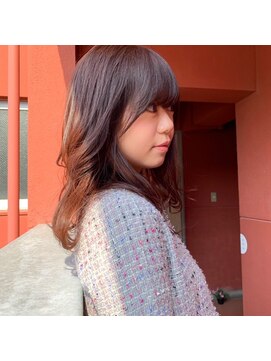 カールム(carlm) 【ｃａｒｌｍ上川美幸】レイヤースタイル×ベイビーピンク