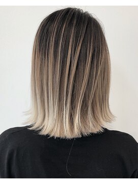 アライブ キチジョウジ(ALIVE Kichijoji) ALIVE吉祥寺 ロブイルミナカラーシースルーカラーヘルシーロング